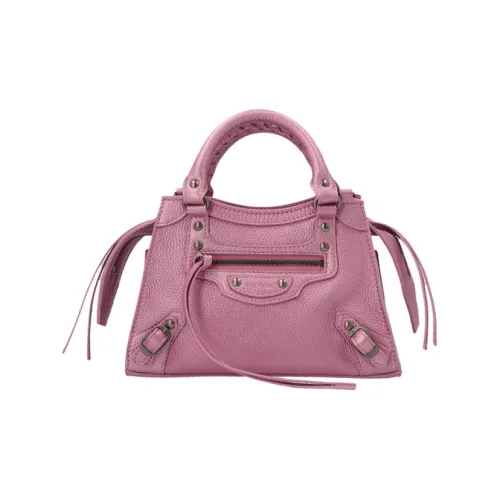 Balenciaga Сумка из коровьей кожи Mini Женская Розовая