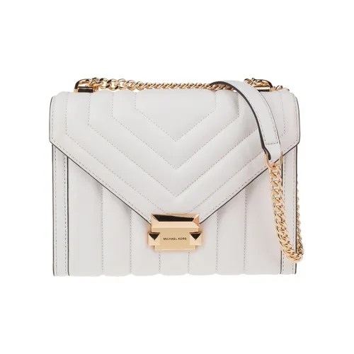 MICHAEL KORS Whitney Овчина Конверт Сумка Сумка через плечо Сумка на плечо Женская Молочно-белая
