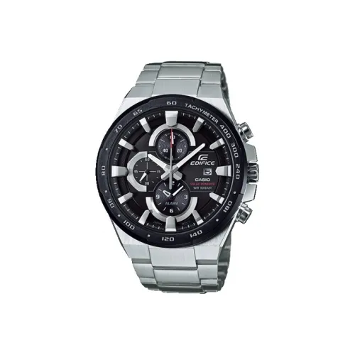 CASIO EDIFICE Collection Солнечный механизм нержавеющая сталь ремешок часы для мужчин черный циферблат EFR 541SBDB 1AJF