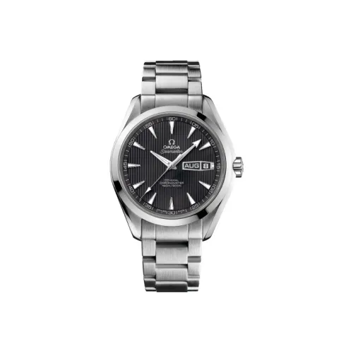 OMEGA AQUA TERRA 150 метров Автоматический Механический Механизм Мужские Часы Часы 43 мм Серый Циферблат 231,10.43,22.06,001