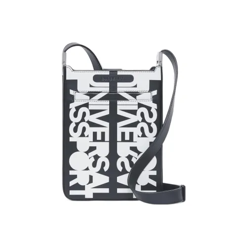 Burberry OLYMPIA Кожа Тоут Сумка Сумка для покупок Сумка через плечо Мини Мужская Черная