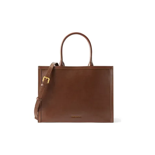 CHARLES KEITH Полиуретан Тоут Сумка Сумка для покупок Сумка на плечо Сумка Обычная Женская Коричневая