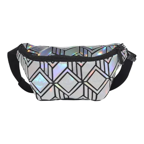 Adidas Originals Artificial Leather Card Holder Standard Women's Dazzling Color Silver Adidas Originals Искусственная кожа Бананка Стандартная Женская Ослепительный цвет Серебряный