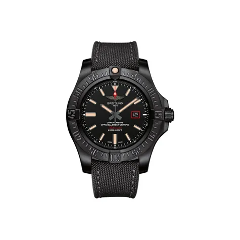 Breitling Автоматический Механический Movement Унисекс Avenger Часы 44 мм Черные