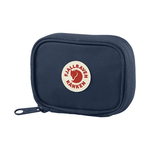 Fjallraven Полиэстер Клатч Монета Кошелек с держателем для карт Мини Унисекс Морской Синий