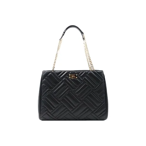 MICHAEL KORS MICHAEL KORS Handbag Collection Peyton Овчина Сумка Сумка через плечо Стандартная Женская Черная