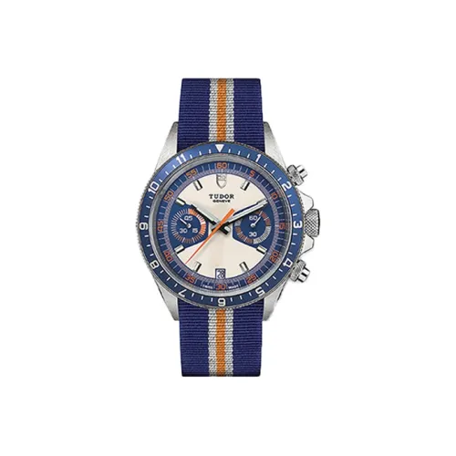 TUDOR Enlightenment Collection Автоматический Механический Механизм Мужские Часы Часы 42 мм Белый Циферблат