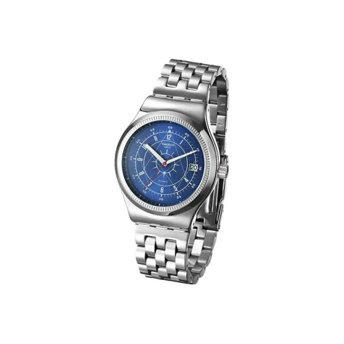 Swatch Mechanical Механизм Мужские часы 42 мм Синий