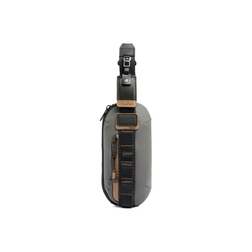 TUMI ALPHA Ткань Sling Сумка Унисекс Каменный Черный