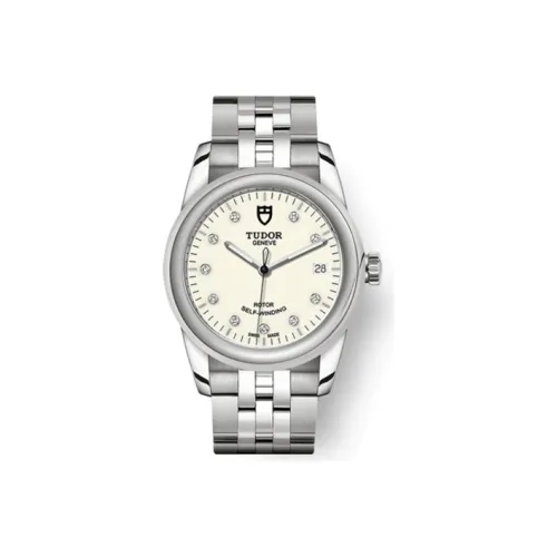 TUDOR Jun Jue Series Автоматический Механический Механизм Женские Часы 36 мм Белый Циферблат Корпус из Нержавеющей Стали