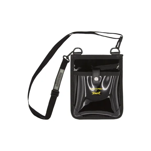 GAONCREW × 2727WORLD Pharaoh Коллаборация PVC Сумка через плечо Стандартная Унисекс Прозрачный Черный