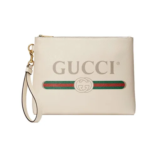 GUCCI Кожа Клатч Унисекс Белый
