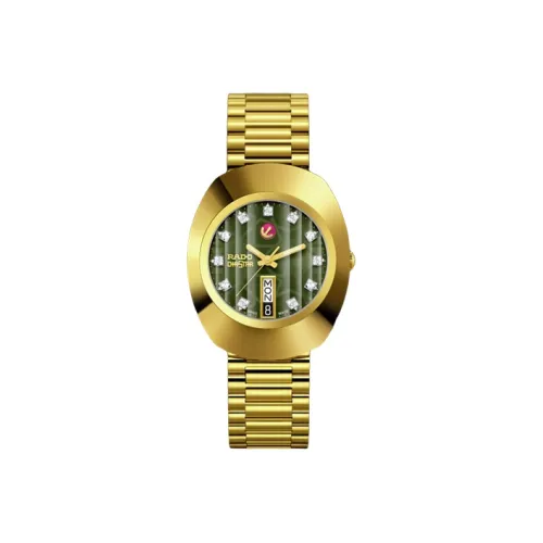 RADO Автоматический Механический Мужской Часы из Коллекции Diamond Star Founder 35 мм Зеленые