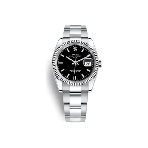 ROLEX Автоматический Механический Movement Женские часы Log Series Черные