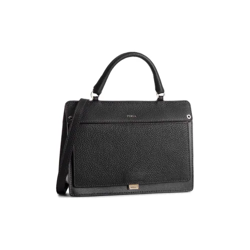 Furla Like Series Кожа Сумка Маленькая Женская Черная