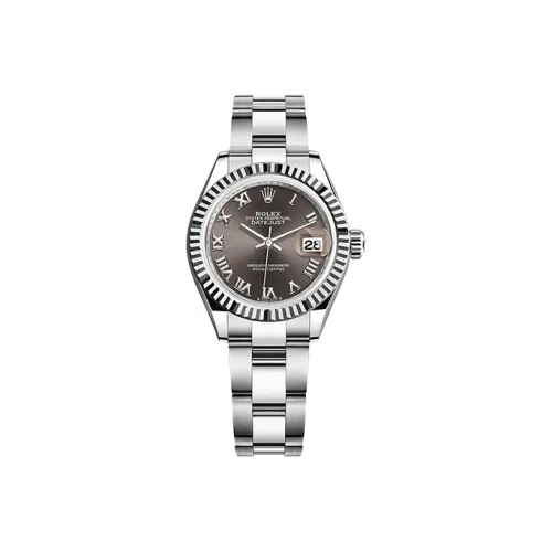 ROLEX Автоматический Механический Movement Женские Women's Apparel Log Series Часы 28 мм Кофе