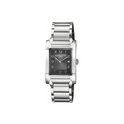 Baume & Mercier Кварцевый механизм Женские часы Hampton Collection 40mm*27,1mm*9,6mm Серый