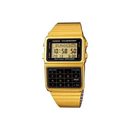 CASIO YOUTH Collection Цифровые Кварцевые Часы Мужские Золотистый Циферблат