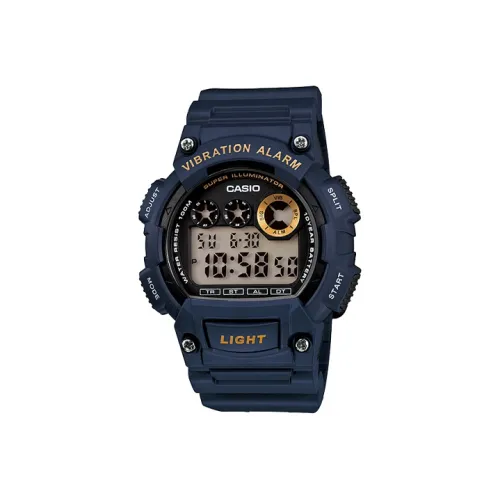 CASIO YOUTH Collection Круглый Циферблат Цифровый Отображение Кварцевый Механизм Резиновый Ремешок Часы Мужские Черный Циферблат