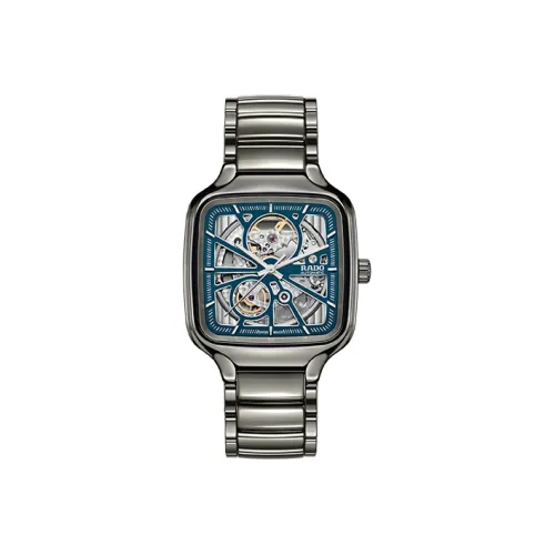 RADO Realme Collection Автоматический Механический Механизм Мужские Часы Часы 38 мм Черепный Циферблат