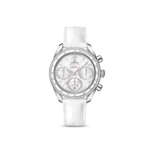 OMEGA Автоматический Механический Movement Женские Super Dominator Series 38mm Часы 38mm*18mm Белый