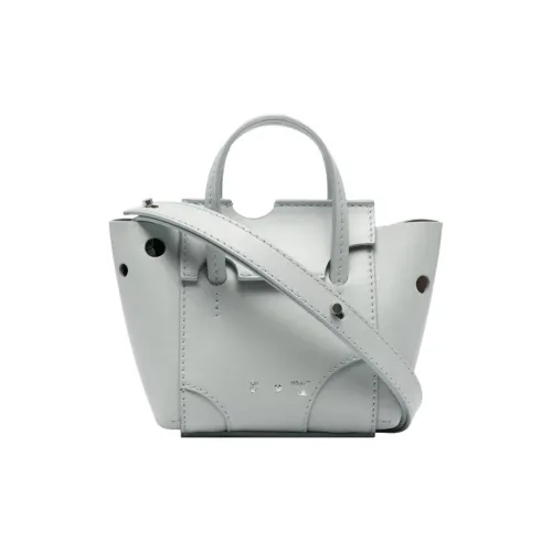 OFF Белый Burrow Кожа Сумка Женские