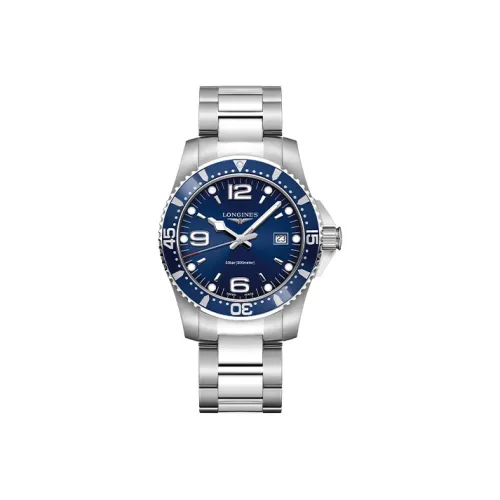 LONGINES Comcast Diving Collection Кварцевый механизм Мужские часы Часы 41 мм Синий циферблат Корпус из нержавеющей стали