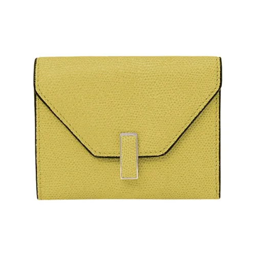 Valextra Iside Millepunte Телячья кожа MULTI Способ применения Кошелек Унисекс Желтый