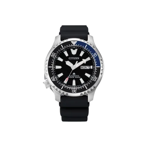 CITIZEN Механический механизм Мужские часы 44mm*44mm*13,1mm Черный