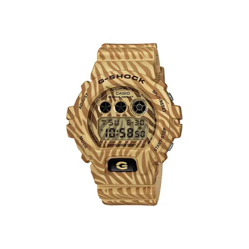 CASIO г Shock Theme Коллекция Кварцевый механизм Часы Мужские Желтый Циферблат часов DW 6900ZB 9