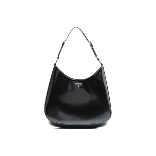 PRADA Cleo Кожа Сумка через плечо Женская Черная