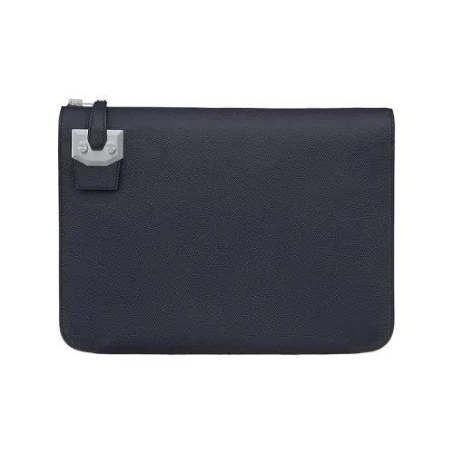 HERMES Телячья кожа Клатч Маленький Мужской Многоцветный