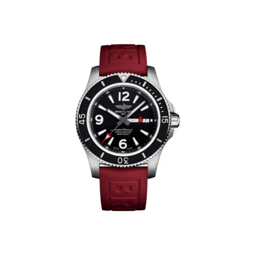 BREITLING Автоматический Механический Часы Мужские Super Ocean Collection 44 мм Черные