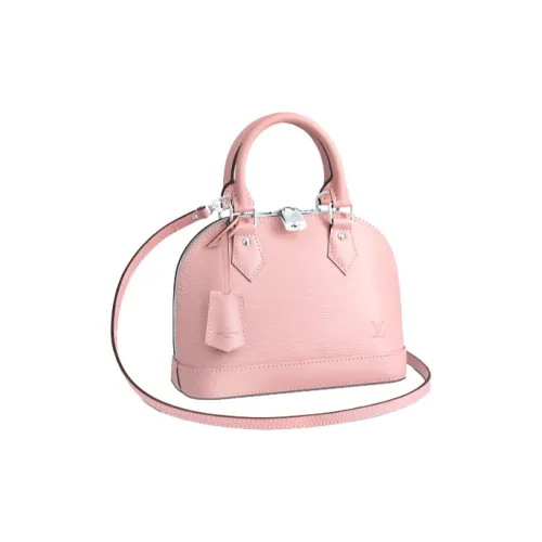 LOUIS VUITTON Alma BB Коровья кожа Сумка-купол Сумка через плечо Сумка Обычная Женская Балетный розовый