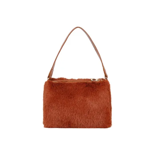 IRIDESCENCE Коровья кожа ворсистая сумка на плечо сумка женская карамель