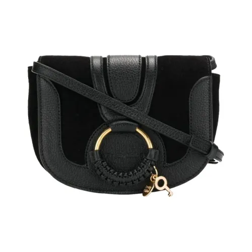 See By Chloe Hana Пэчворк Кожа Сумка через плечо Стандартная Женская Черная