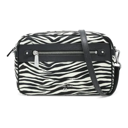 MICHAEL KORS Jet Set Нейлон Camera Сумка Сумка через плечо Сумка Женская Черная Многоцветная