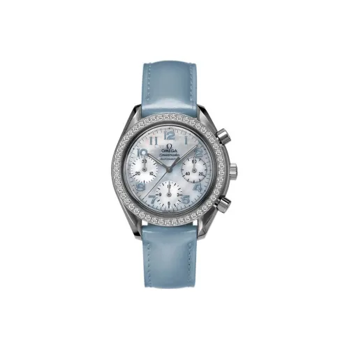 OMEGA Автоматический Механический Movement Женские Часы 35,5 мм Жемчужная Раковина Цвет