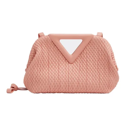 Bottega Veneta Sheepskin Clutch Women's Pink