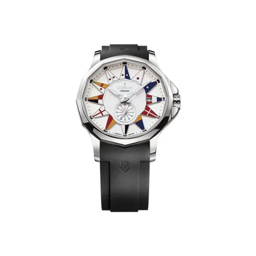 Corum Автоматический Механический Механизм Мужские Часы ADMIRAL Collection 42 мм Белые