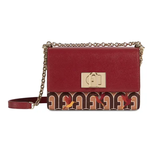 Furla Кожа Сумка через плечо Мини Женская Красная