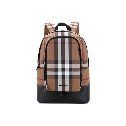 Burberry Ткань Рюкзак Большой Мужской Berry Brown