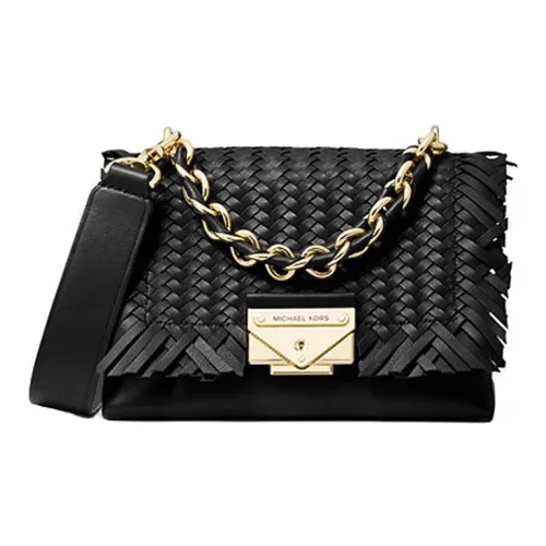 MICHAEL KORS Cece Коровья кожа Сумка через плечо Экстра малый Женский Черный