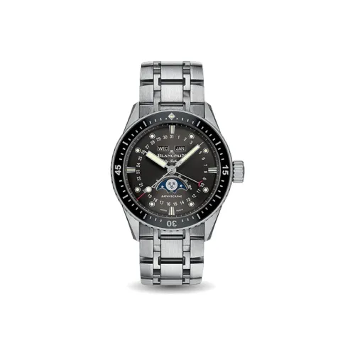 BLANCPAIN Автоматический Механический Часы Мужские FIFTY FATHOMS 43 мм Черные