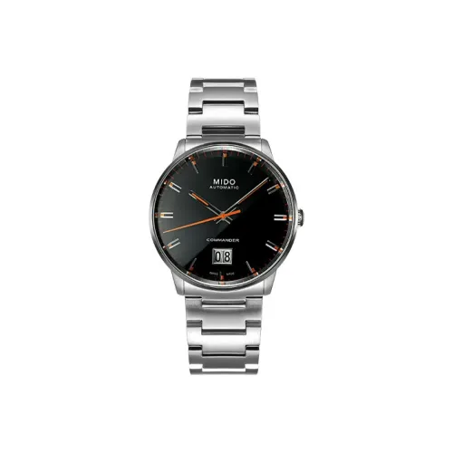 MIDO Автоматический Механический Мужской Часы Commander 42 мм Черные