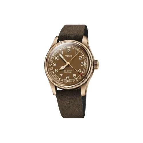 Oris Aviation Collection Автоматический Механический Часы Мужские 40 мм Кофейный Циферблат Часов