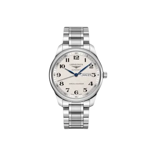 LONGINES Автоматический Механический Механизм Мужские Часы Master Collection 42 мм Серебряные