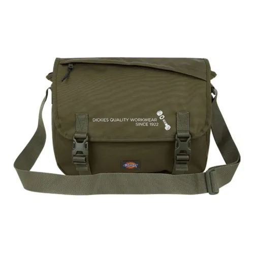 Dickies Полиэстер Курьерская Сумка Сумка через плечо Унисекс Моховый Зеленый