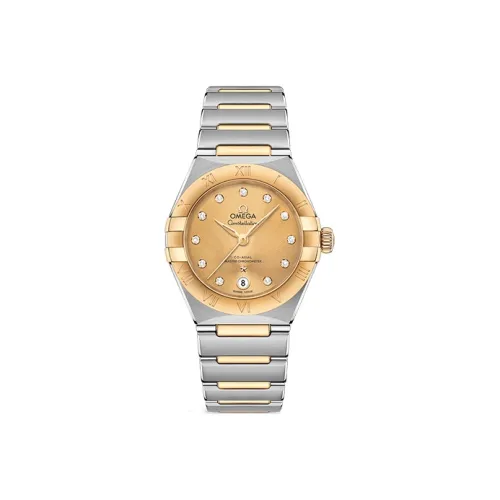 OMEGA Автоматический Механический Movement Женские Constellation Series Constellation Watch 29 мм Золотой