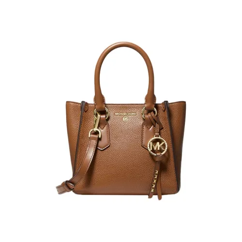 MICHAEL KORS Кожа Портативный Crossbody Сумка через плечо Маленькая Женская Коричневая
